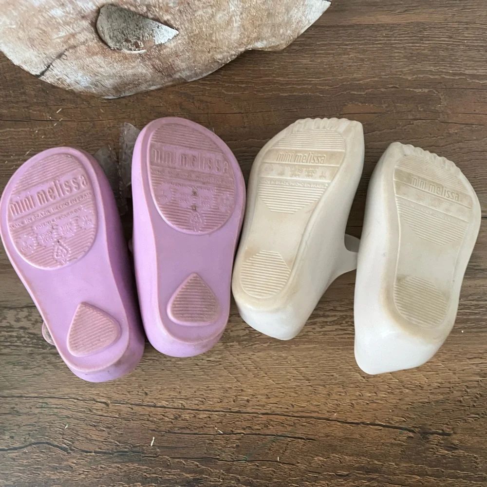 GUC MINI MELISSA Bundle IF Two Flats Disney And Ballet Size 5T